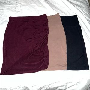 Pencil skirt bundle, all size small